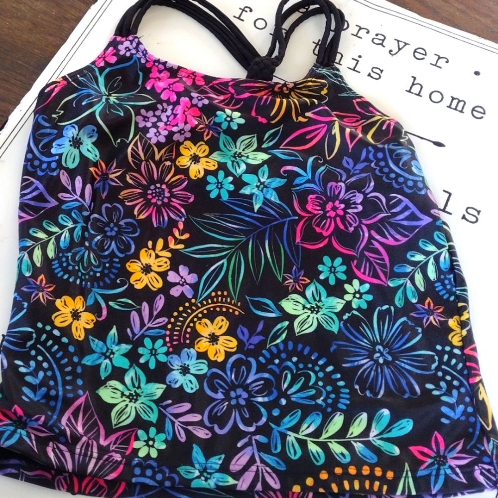 Girl's Swim Top M 7-8